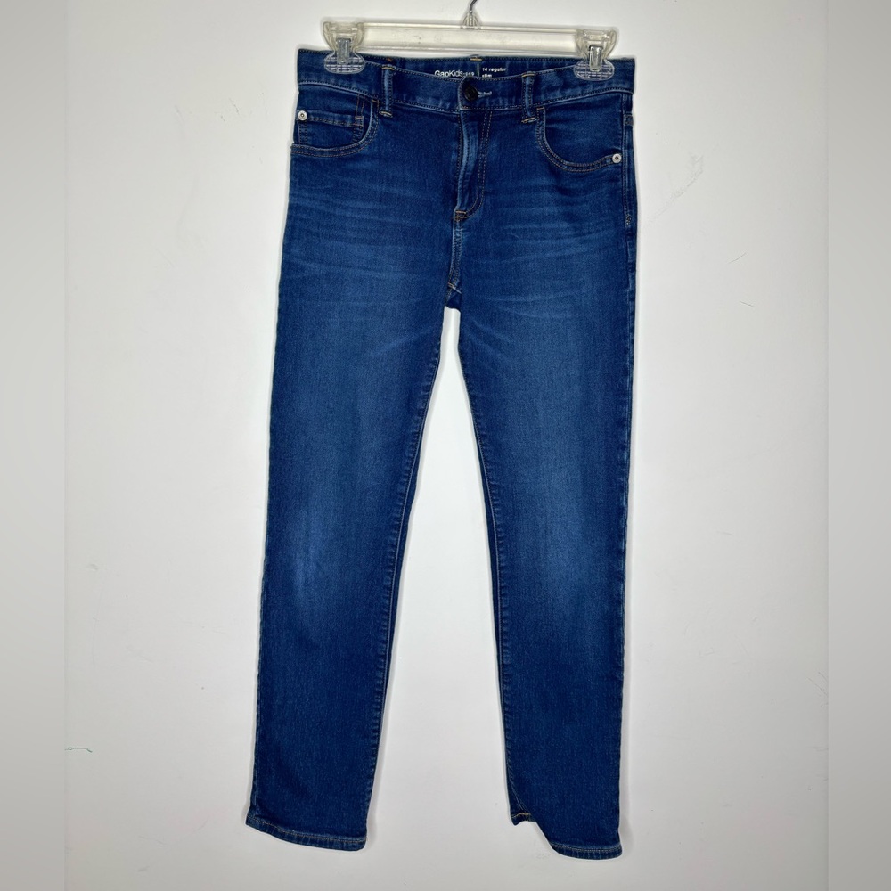 BN4 Gap GapKids 14‎ Regular Slim Jeans Low Rise Casual School Pants